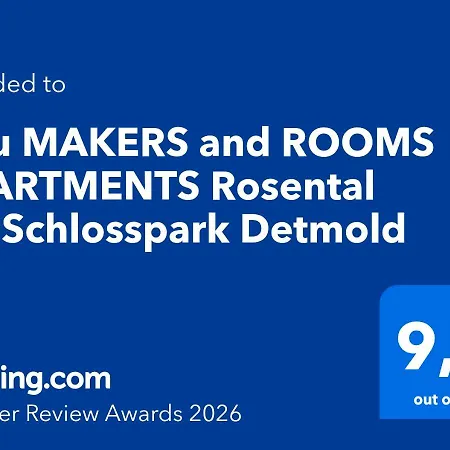 Makers And Rosental Am Schlosspark Lejlighed Detmold